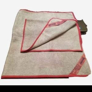 New norwex special weave kitchen towel cloth set Grey red microfiber baclock